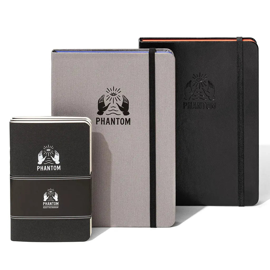 Dot Journals + Pocket Notebook - Limited Edition Premium Pack - Phantom Notes